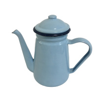 Customized color  Enamel Teapot Coffee Pot With Lid